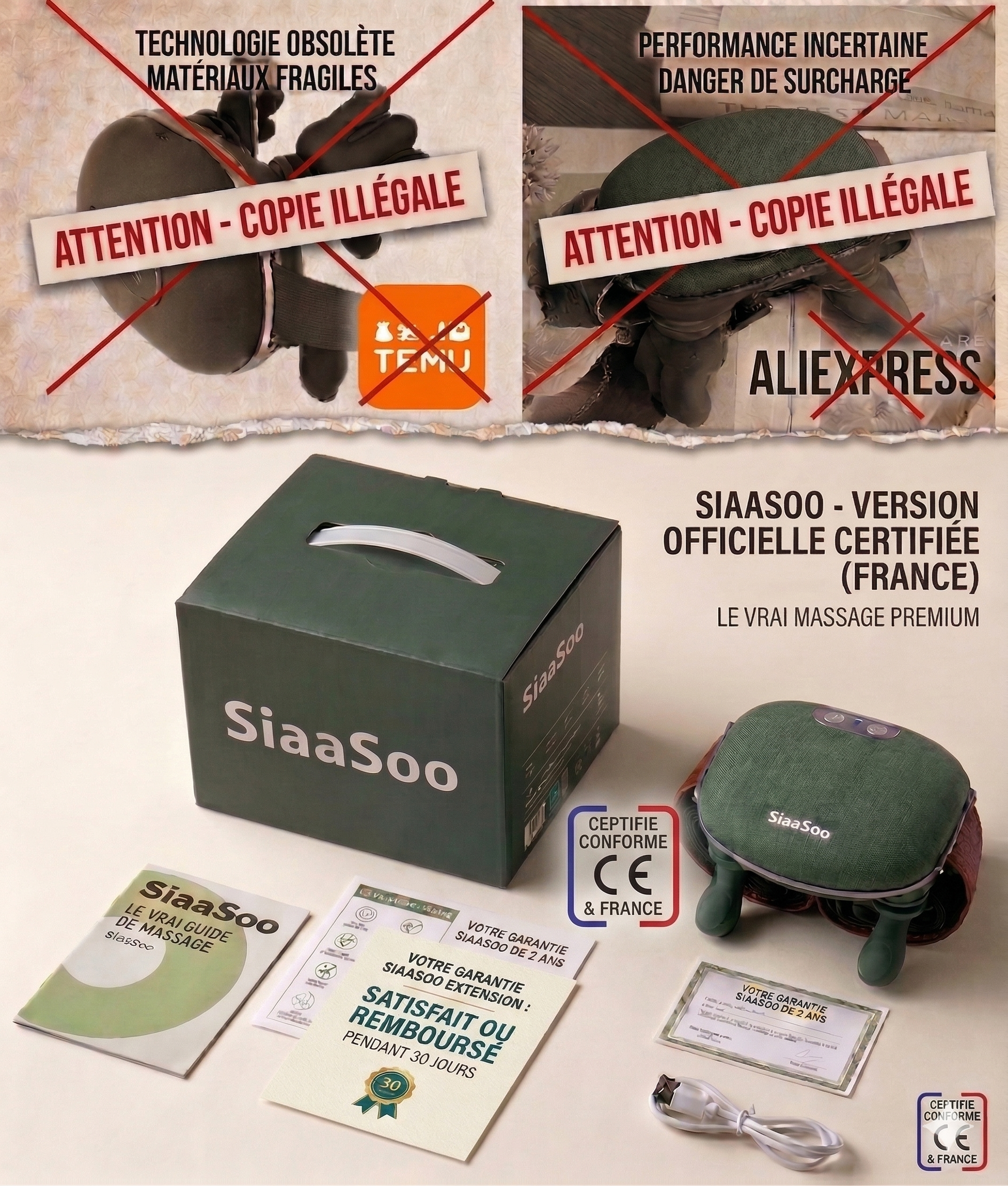 SiaaSoo® – Masseur Anti-douleur